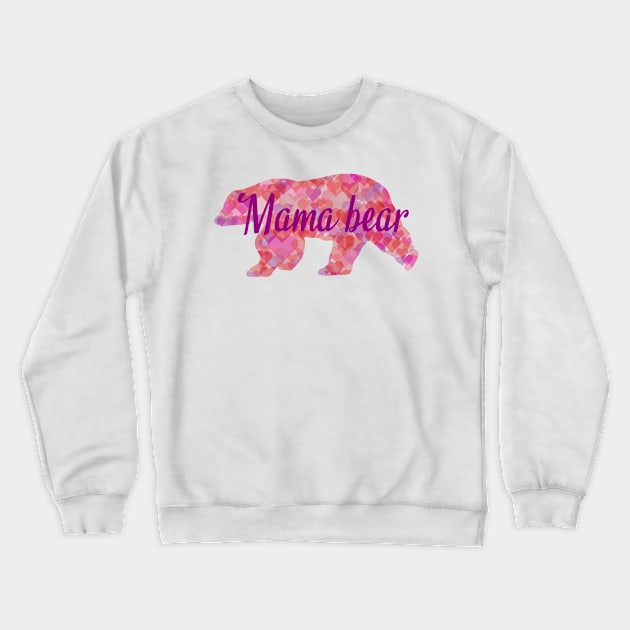 mama bear Crewneck Sweatshirt by samzizou